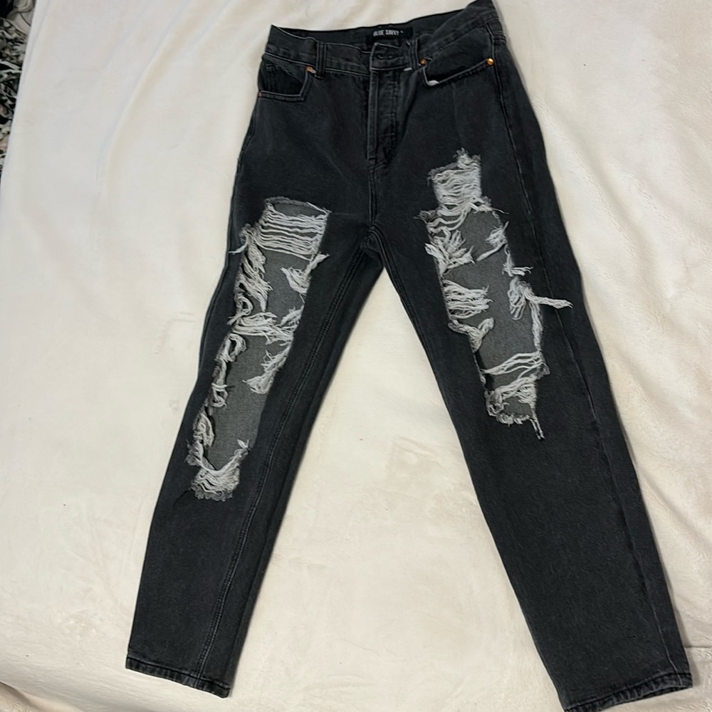 dark grey jeans